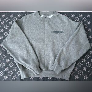 Fear of God Essentials Gray Sweatshirt